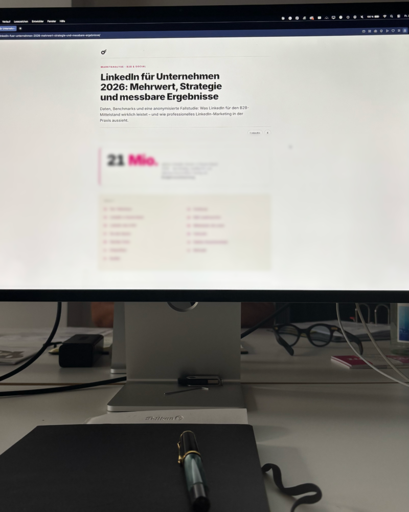 LinkedIn für Unternehmen 2026: Mehrwert, Strategie und messbare Ergebnisse